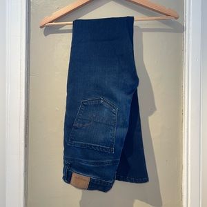 American Eagle Dark/Medium Wash Highest High Rise Jeggings